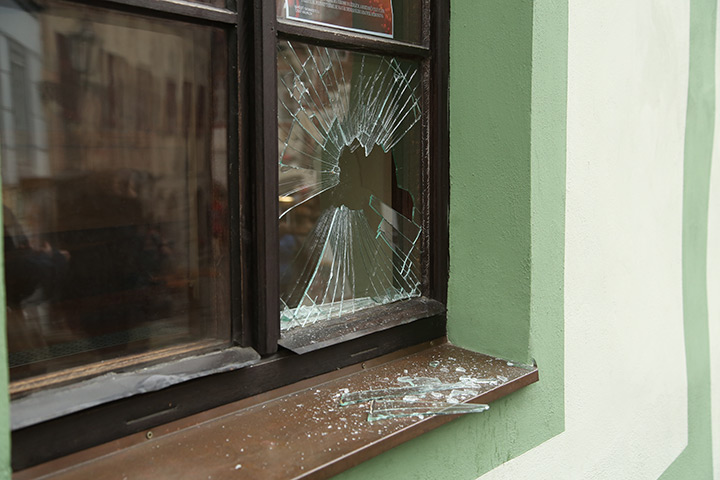 A2B Glass are able to board up broken windows while they are being repaired in Rossendale.